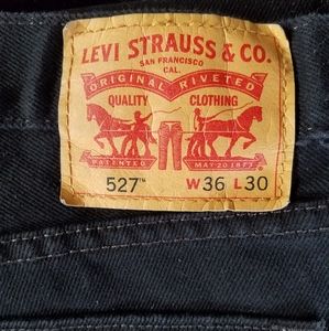 Levi's 5 2 7 slim fit bootcut jeans
